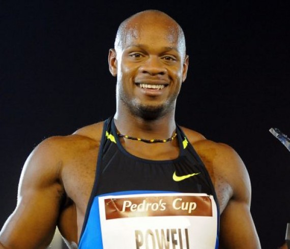 Asafa Powell wins in Guadeloupe