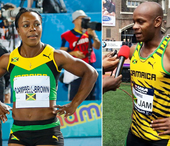 Veronica Campbell-Brown and Asafa Powell named Team Jamaica captains