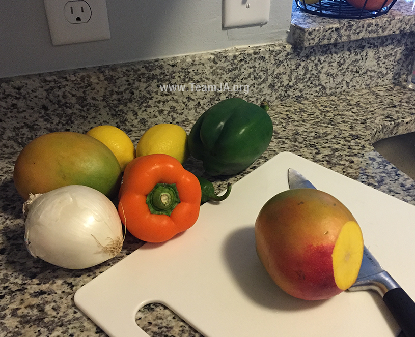 Jamaican Mango Salsa Recipe Team Jamaica