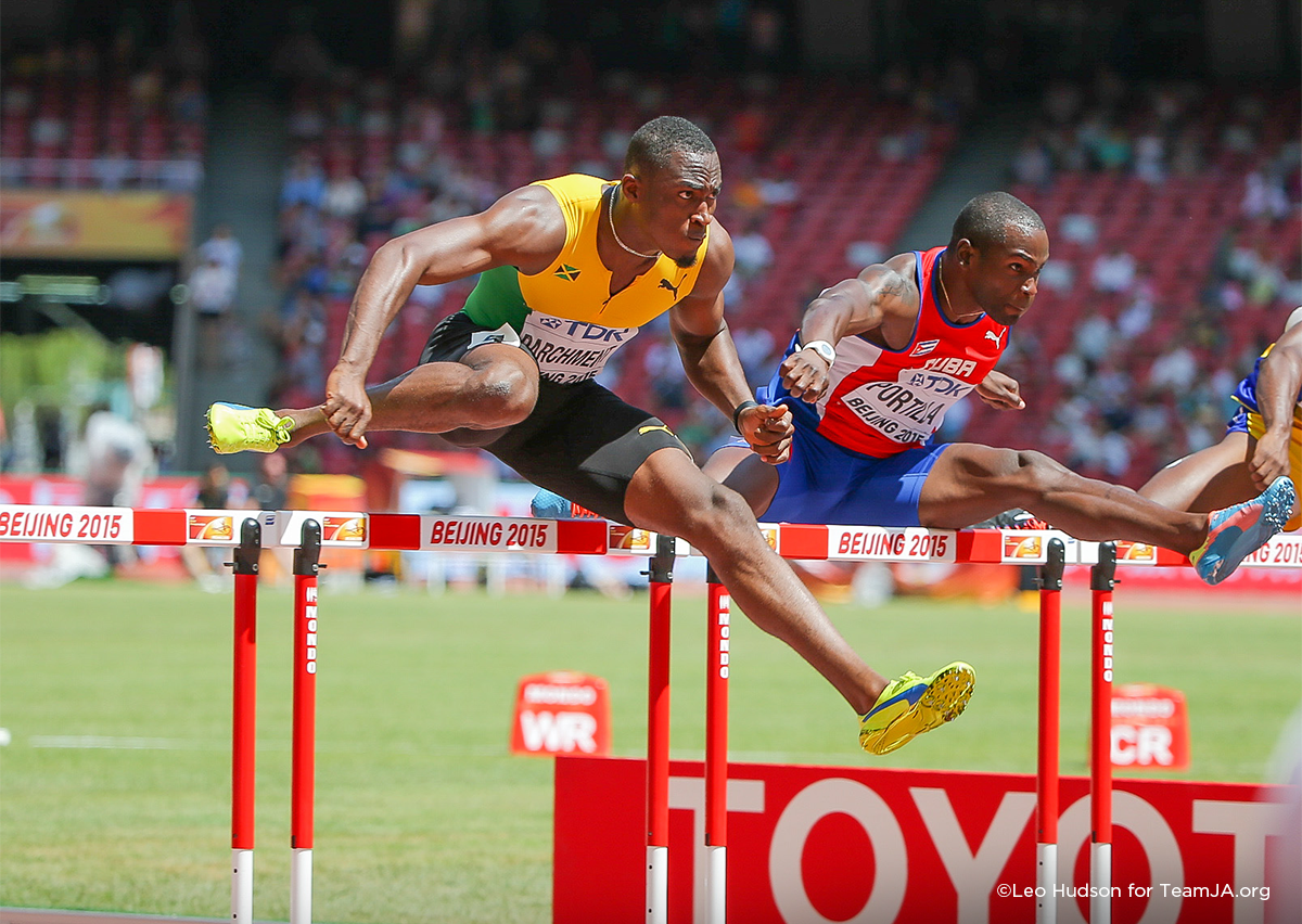 Hansle Parchment peaking at the right time Team Jamaica